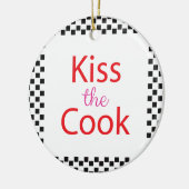 Kus the Cook Keramisch Ornament (Links)