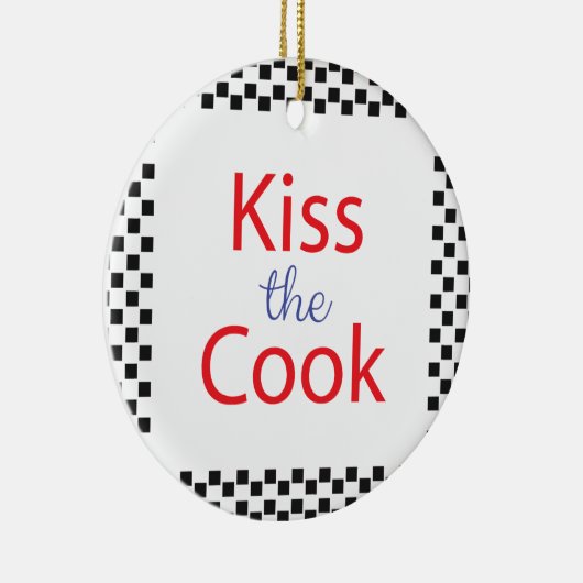 Kus the Cook Keramisch Ornament (Rechts)