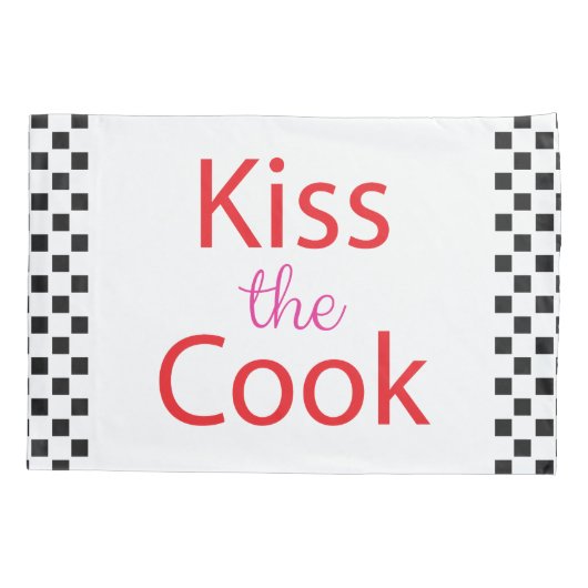 Kus the Cook Kussensloop (Achterkant)