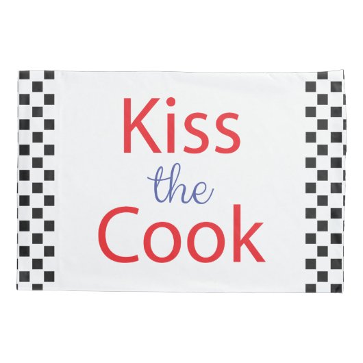 Kus the Cook Kussensloop (Achterkant)