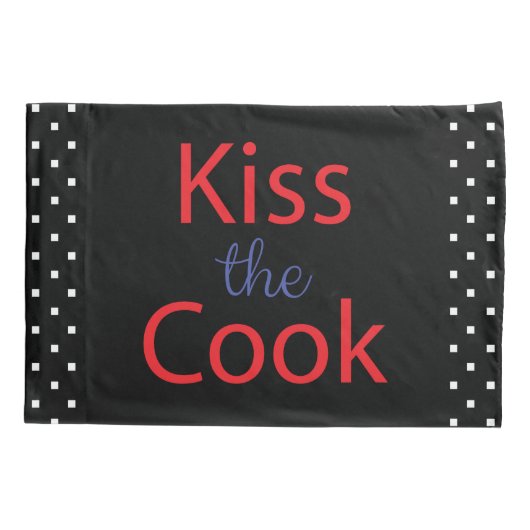 Kus the Cook Kussensloop (Achterkant)