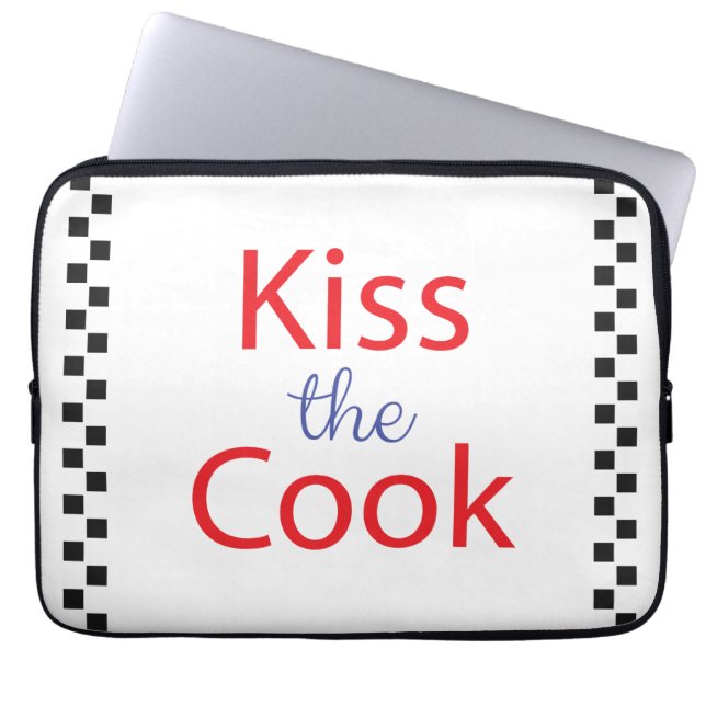 Kus the Cook Laptop Sleeve (Voorkant)