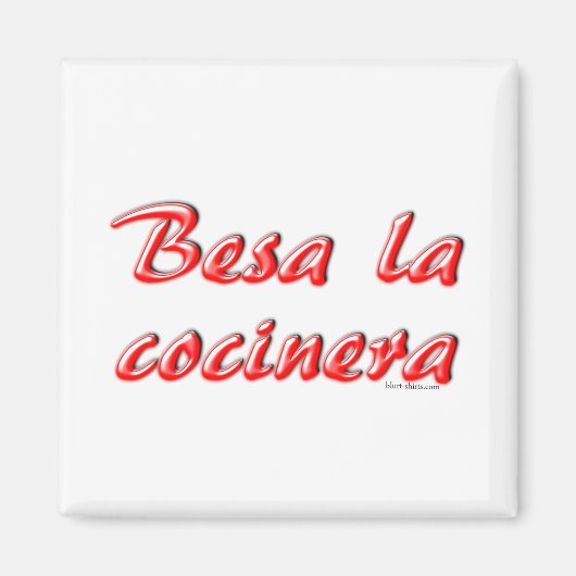 Kus the Cook Magneet (Voorkant)