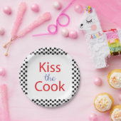 Kus the Cook Papieren Bordje (Feest)
