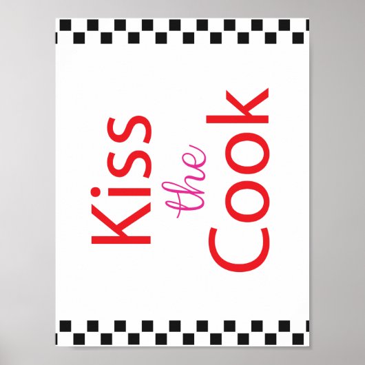 Kus the Cook Poster (Voorkant)