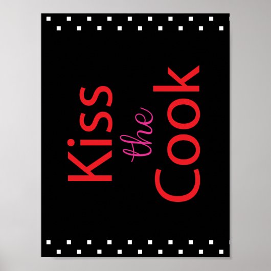 Kus the Cook Poster (Voorkant)