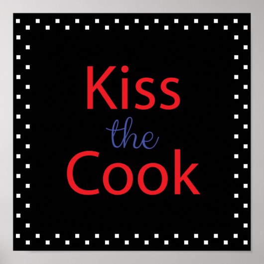 Kus the Cook Poster (Voorkant)