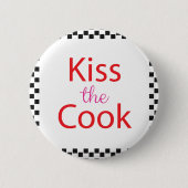 Kus the Cook Ronde Button 5,7 Cm (Voorkant)