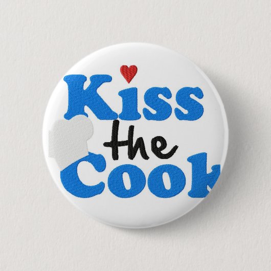 Kus the Cook Ronde Button 5,7 Cm (Voorkant)