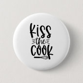 Kus the Cook Ronde Button 5,7 Cm (Voorkant)