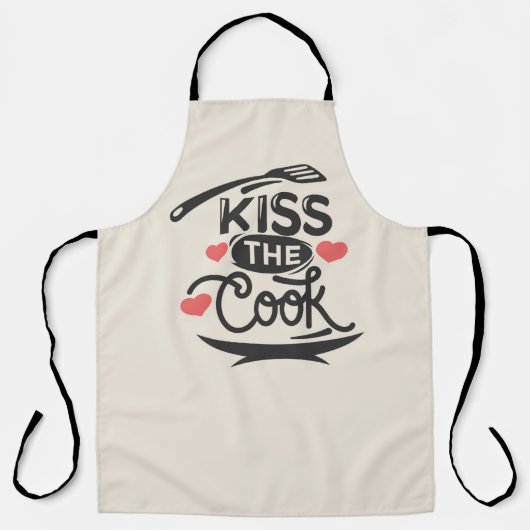 Kus the Cook Schort (Voorkant)