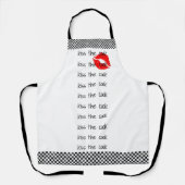 Kus the Cook Schort (Voorkant)