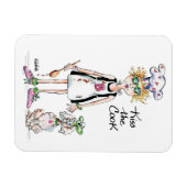 Kus the Cook, show haar je waardering Magnet Magneet (Horizontaal)