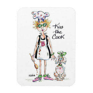 Kus the Cook, show haar je waardering Magnet Magneet