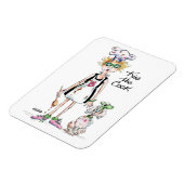 Kus the Cook, show haar je waardering Magnet Magneet (Linkerzijde)