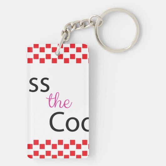 Kus the Cook Sleutelhanger (achterkant)
