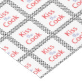 Kus the Cook Tafelkleed (Gekanteld)