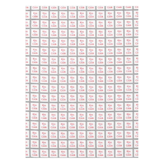 Kus the Cook Tafelkleed (Voorkant)