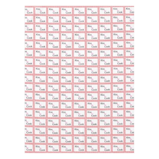 Kus the Cook Tafelkleed (Voorkant)