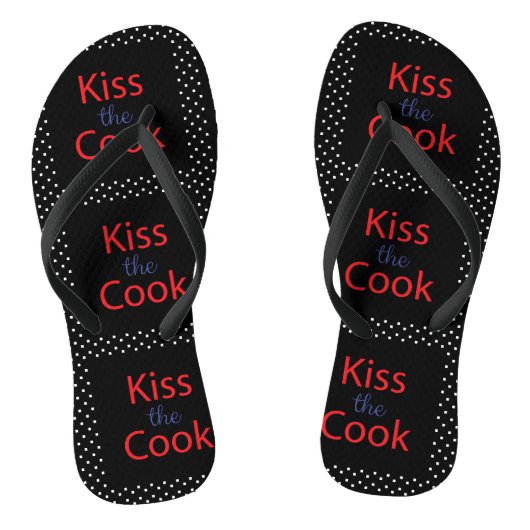 Kus the Cook Teenslippers (Voetbed)