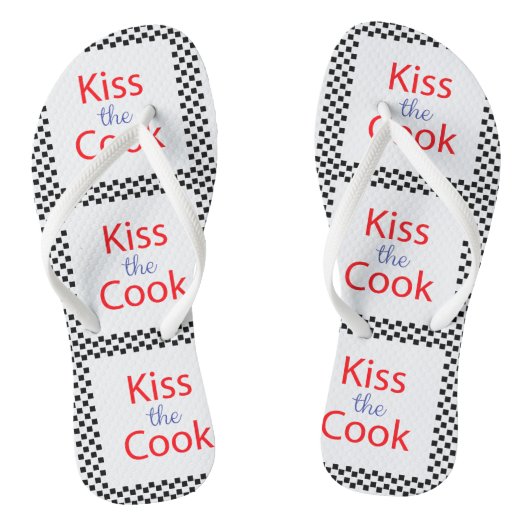 Kus the Cook Teenslippers (Voetbed)