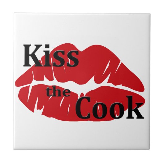 Kus the Cook Tegeltje (Voorkant)