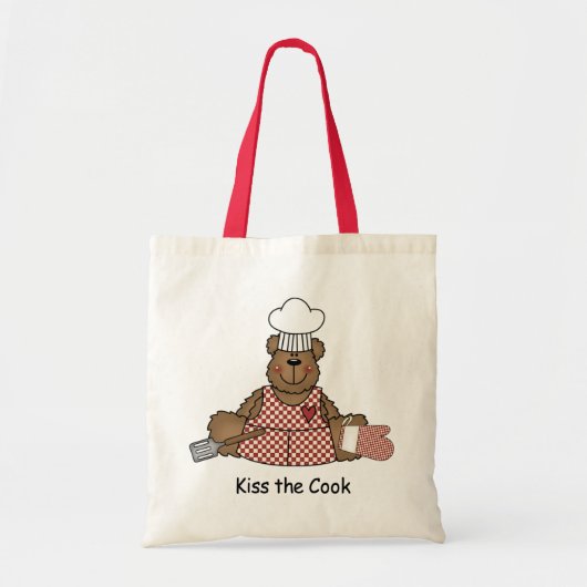 Kus the Cook Tote Bag (Voorkant)