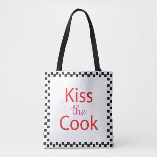 Kus the Cook Tote Bag (Voorkant)