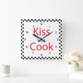 Kus the Cook Vierkante Klok (Huis)