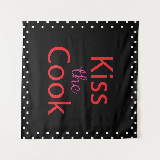 Kus the Cook Wandkleed (Voorkant (horizontaal))