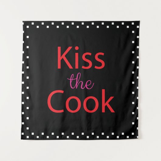 Kus the Cook Wandkleed (Voorkant)