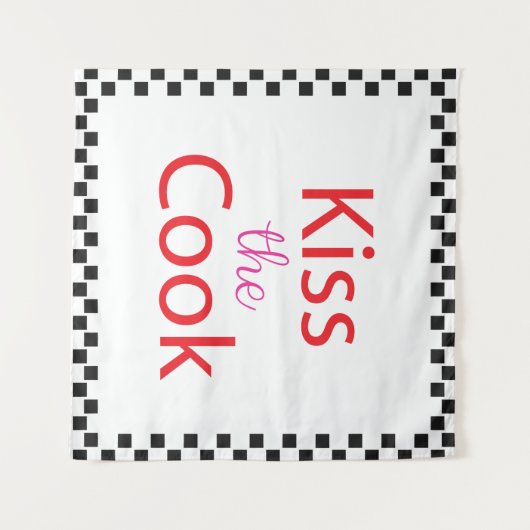 Kus the Cook Wandkleed (Voorkant (horizontaal))