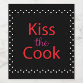 Kus the Cook Wijn Etiket (Enkel label)