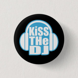 Kus the DJ Ronde Button 3,2 Cm