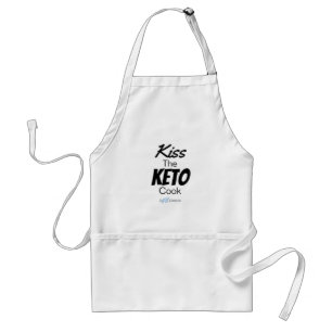 Kus the Keto Cook Apron Standaard Schort