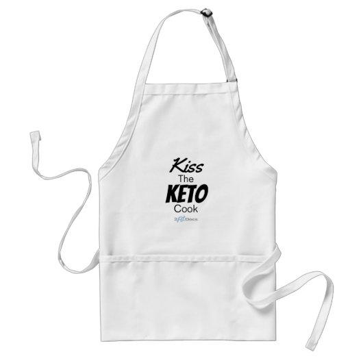 Kus the Keto Cook Apron Standaard Schort (Voorkant)