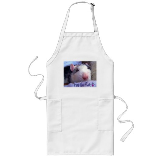 Kus the Rat Apron Lang Schort (Voorkant)