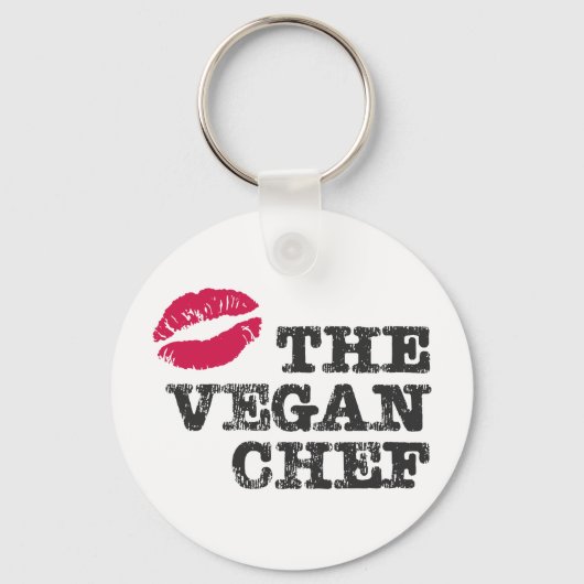 Kus the Vegan Chef Sleutelhanger (Voorkant)