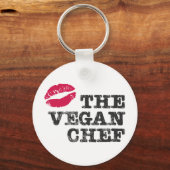 Kus the Vegan Chef Sleutelhanger (Voorkant)