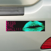 Kus the Wall Bumpersticker (Op auto)