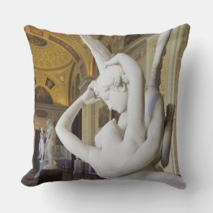 Kus van Cupido en Psyche, door Antonio Canova Kussen