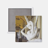 Kus van Cupido en Psyche, door Antonio Canova Magneet (Voorkant / Achterkant)