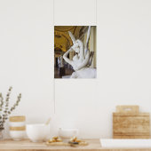 Kus van Cupido en Psyche, door Antonio Canova Poster (Keuken)