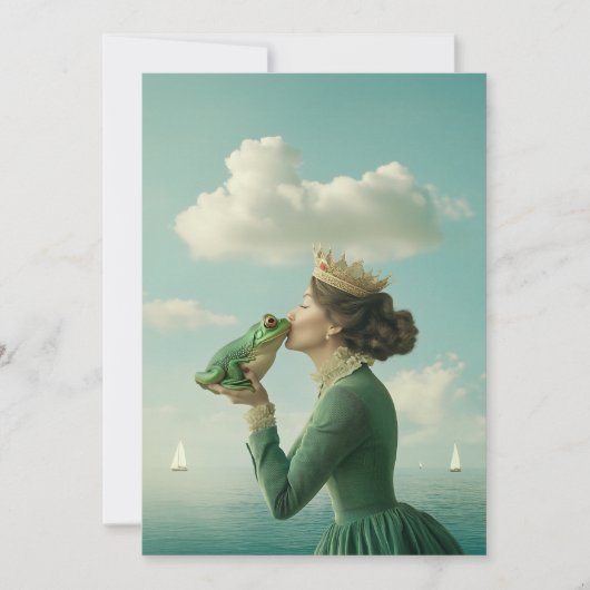 Kus van de kikkerprins kaart (Voorkant)
