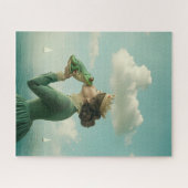 Kus van de kikkerprins legpuzzel (Horizontaal)