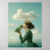 Kus van de kikkerprins poster (Voorkant)