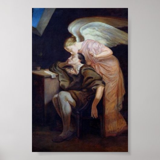 Kus van de Muse, Paul Cezanne Poster (Voorkant)