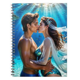 Kus van de Onderwater Geliefden Notitieboek
