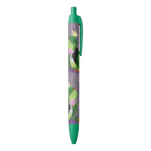 Kus van de Prins van kikker - Fun Zwarte Inkt Pen (Achterkant (Verticaal))