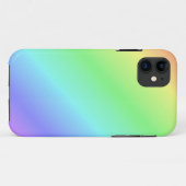 "Kus van de regenboog" abstract hoesje voor iPhone (Achterkant (horizontaal))